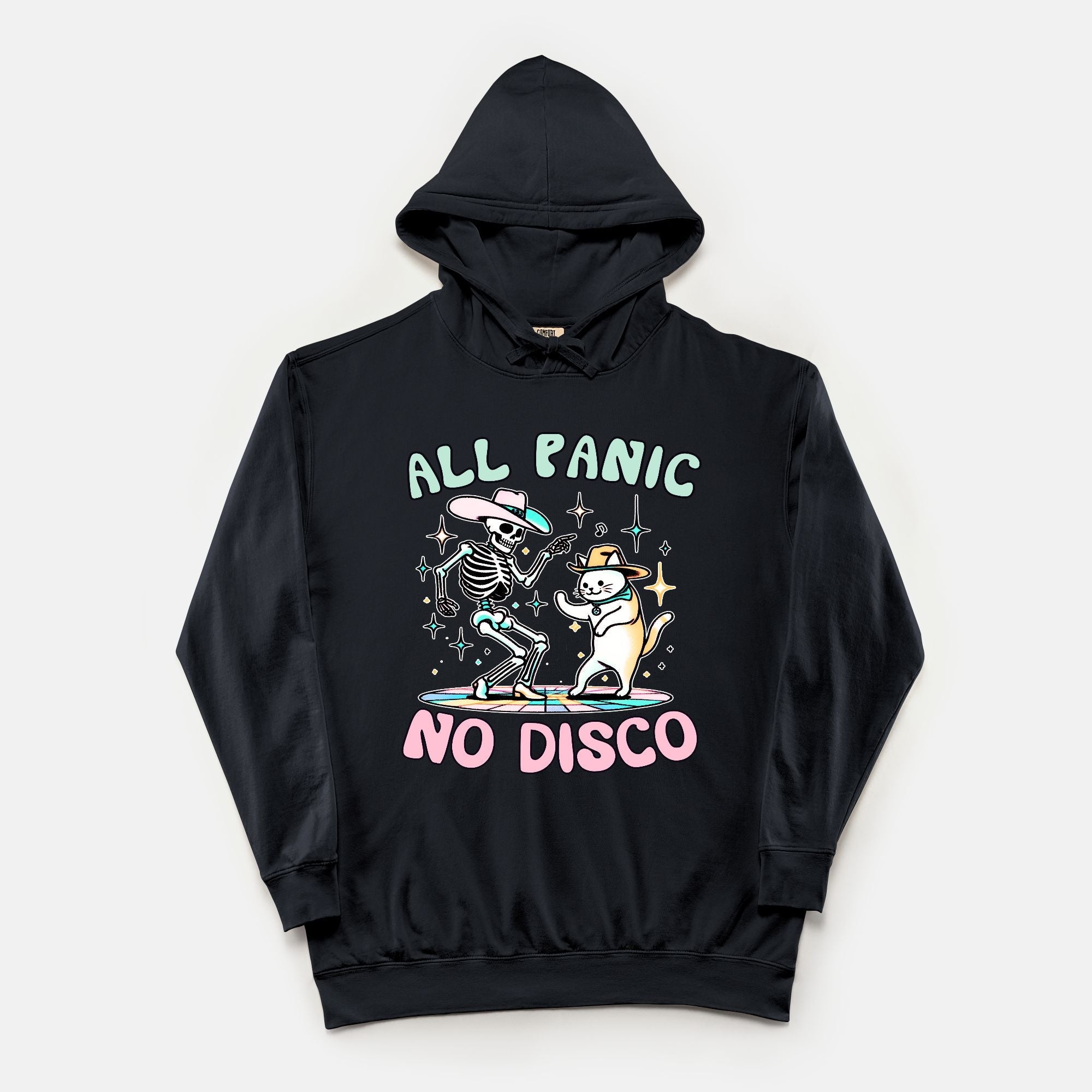 All Panic No Disco Vintage Wash Hoodie - UntamedEgo LLC.