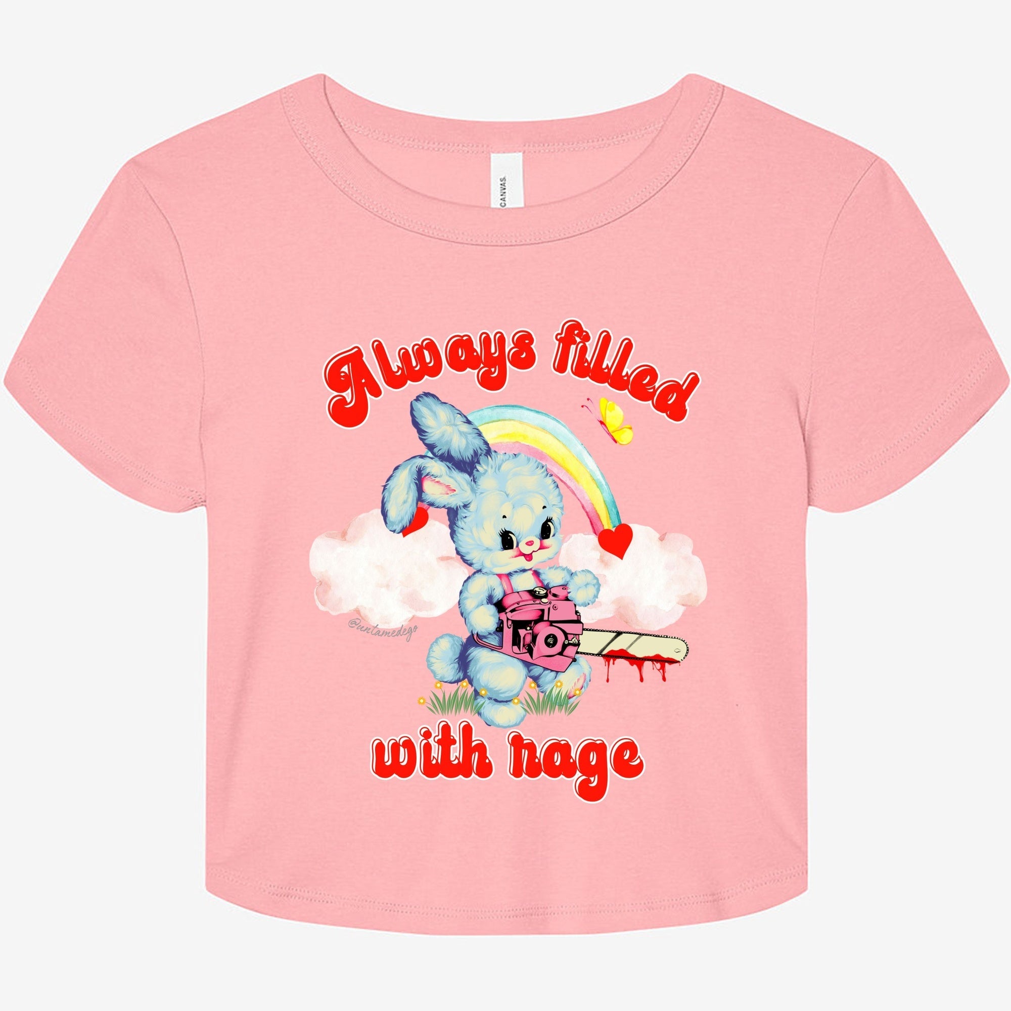 Always Filled With Rage Graphic Baby Tee - UntamedEgo LLC.