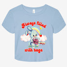 Always Filled With Rage Graphic Baby Tee - UntamedEgo LLC.