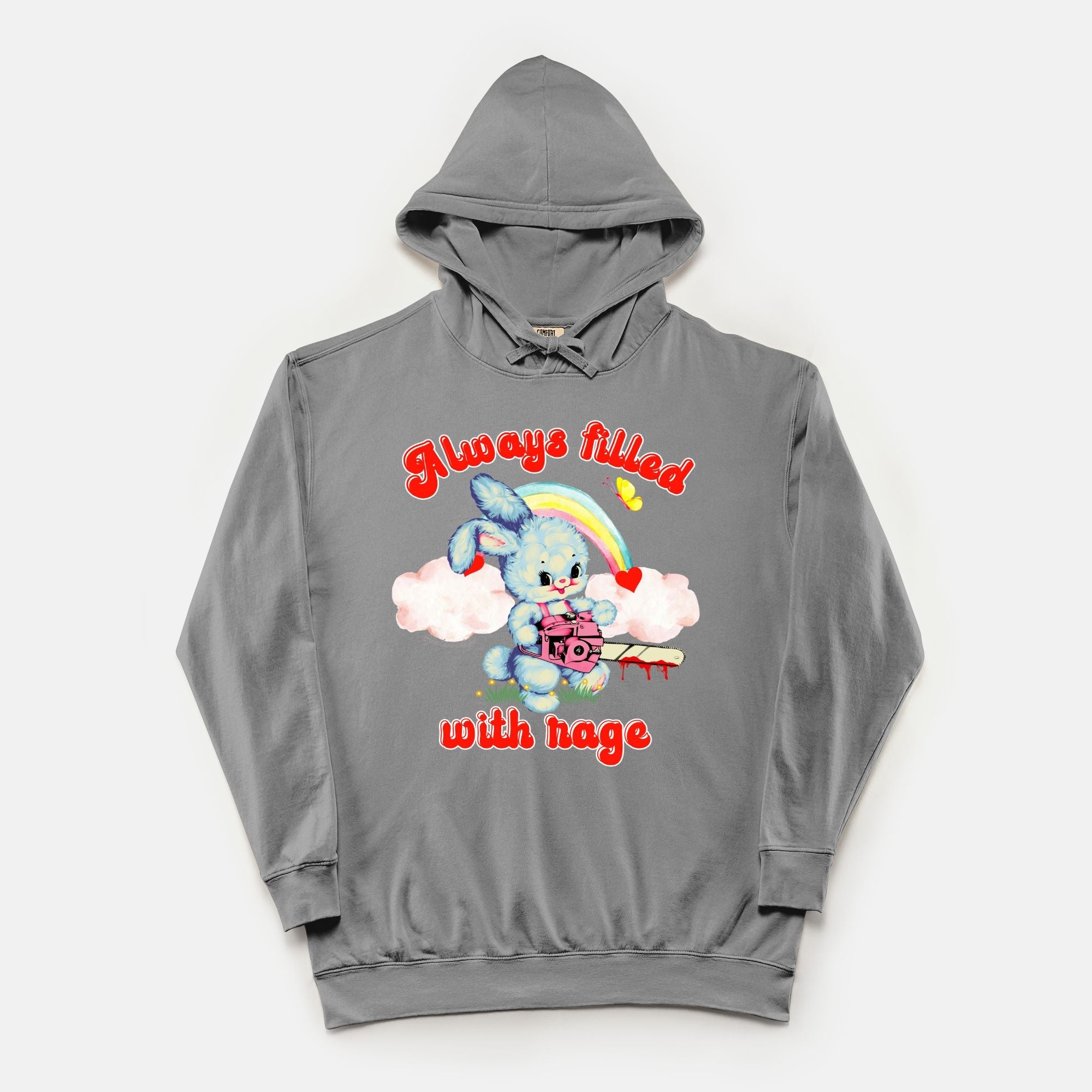 Always Filled With Rage Vintage Hoodie - UntamedEgo LLC.