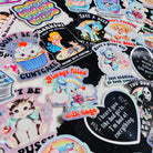 Always Filled with Rage Waterproof Vinyl Sticker – Holographic Funny Bunny Chainsaw Decal - UntamedEgo LLC.