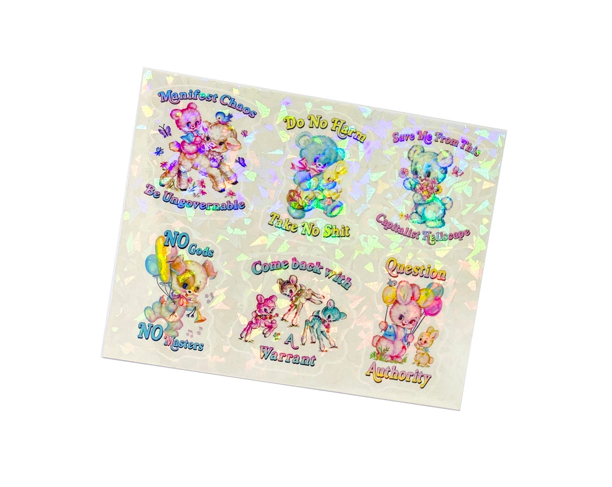 Anarchy Sticker Sheet - UntamedEgo LLC.