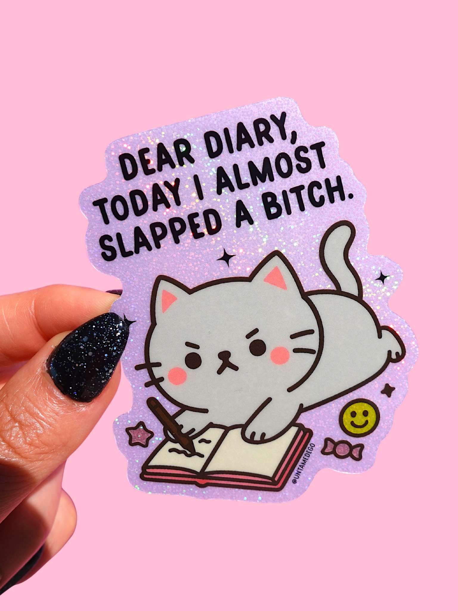 Angry Kitty Sticker Pack - UntamedEgo LLC.