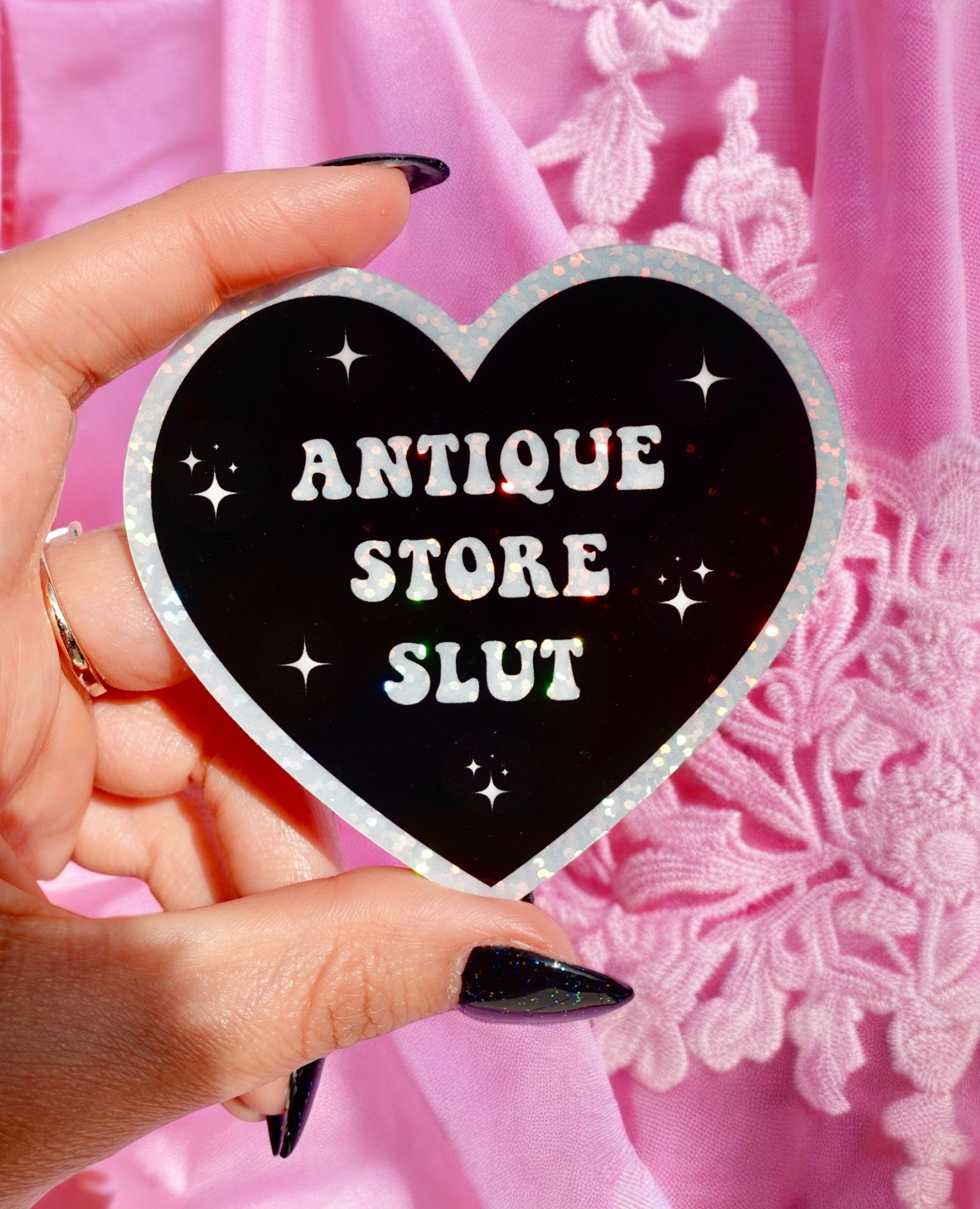 Antique Store Slut Sticker - UntamedEgo LLC.