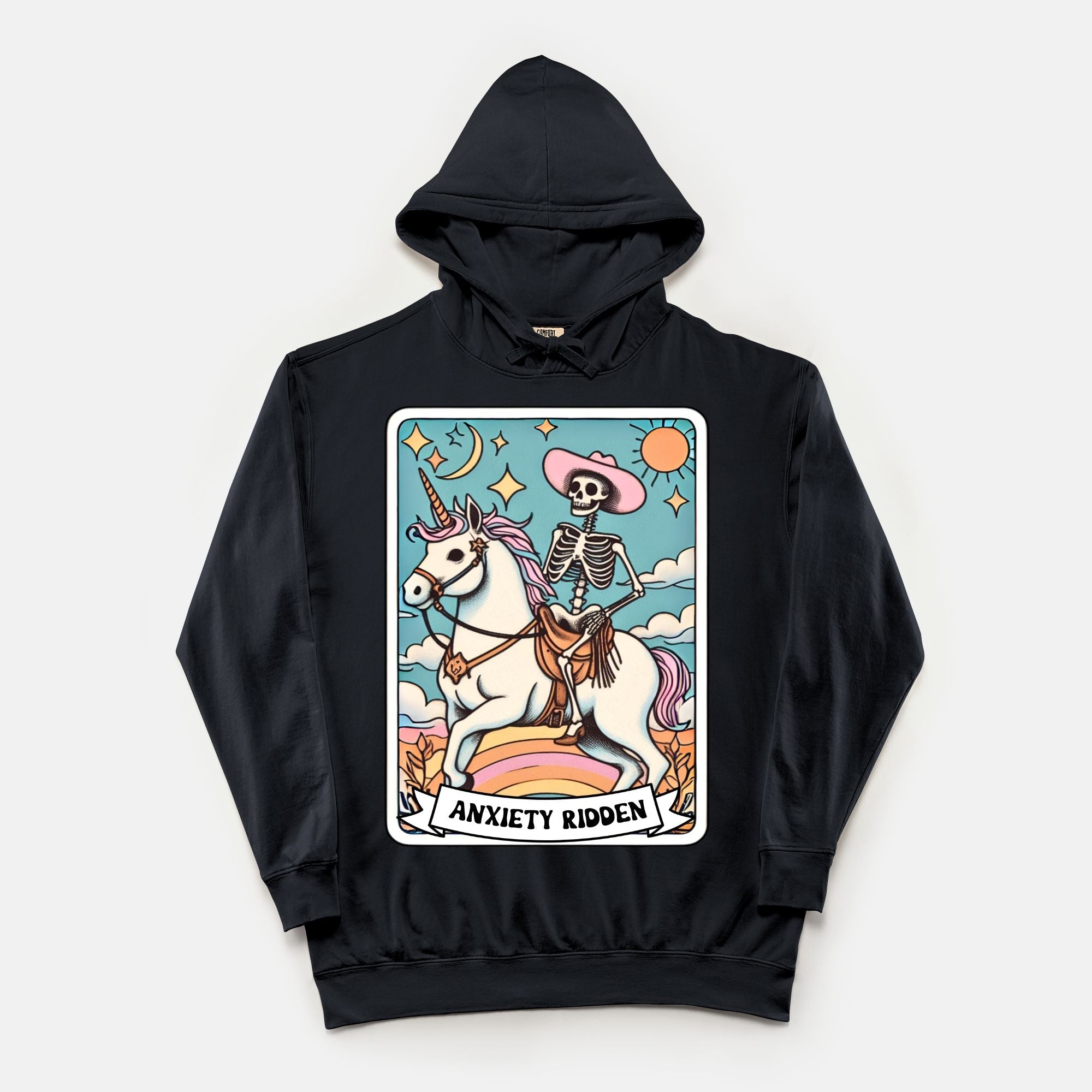 Anxiety Ridden Vintage Wash Hoodie - UntamedEgo LLC.