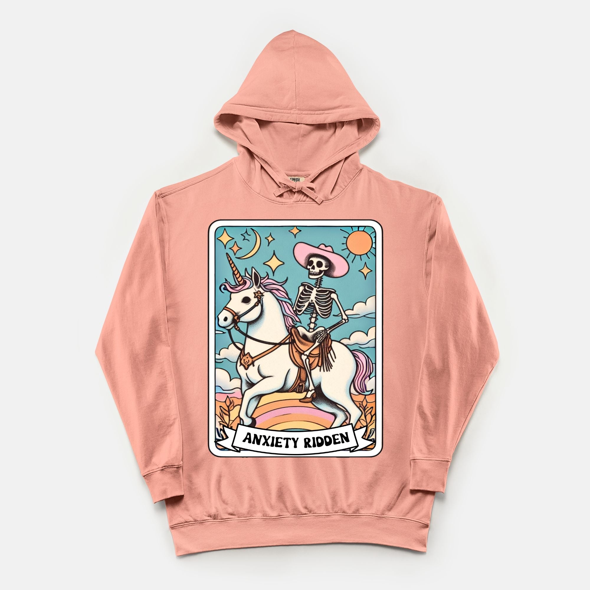 Anxiety Ridden Vintage Wash Hoodie - UntamedEgo LLC.
