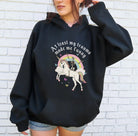 At Least My Trauma Made Me Funny Hoodie - UntamedEgo LLC.