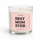 Best Mom Ever Mother's Day Glass Candle - UntamedEgo LLC.