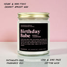 Birthday Babe Candle - UntamedEgo LLC.