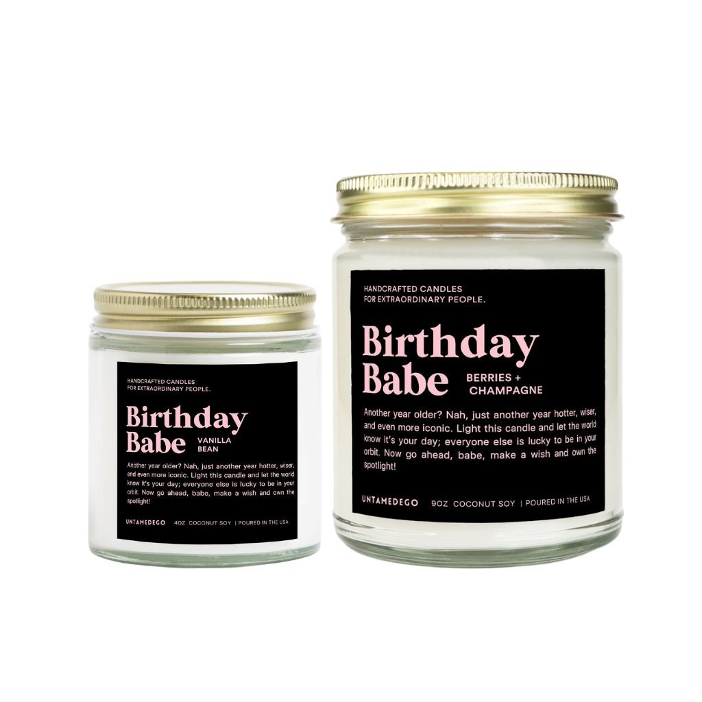 Birthday Babe Candle - UntamedEgo LLC.