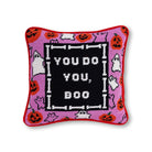 Boo Needlepoint Pillow - UntamedEgo LLC.