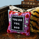 Boo Needlepoint Pillow - UntamedEgo LLC.