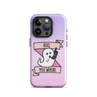 Boo You Whore Ghosty Halloween Tough Case for iPhone® - UntamedEgo LLC.