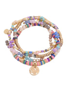 Candy Colored Beaded Bracelet Set - UntamedEgo LLC.