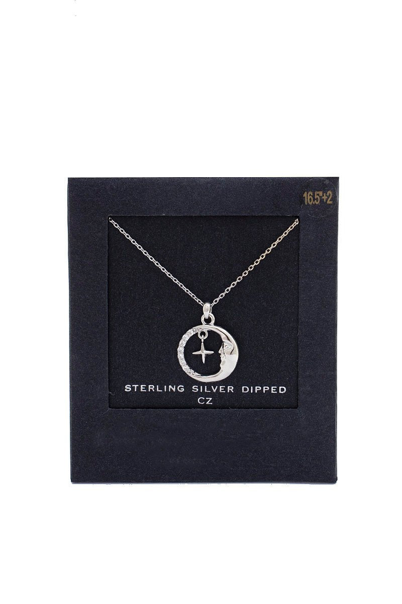 Celestial Moon Necklace - UntamedEgo LLC.