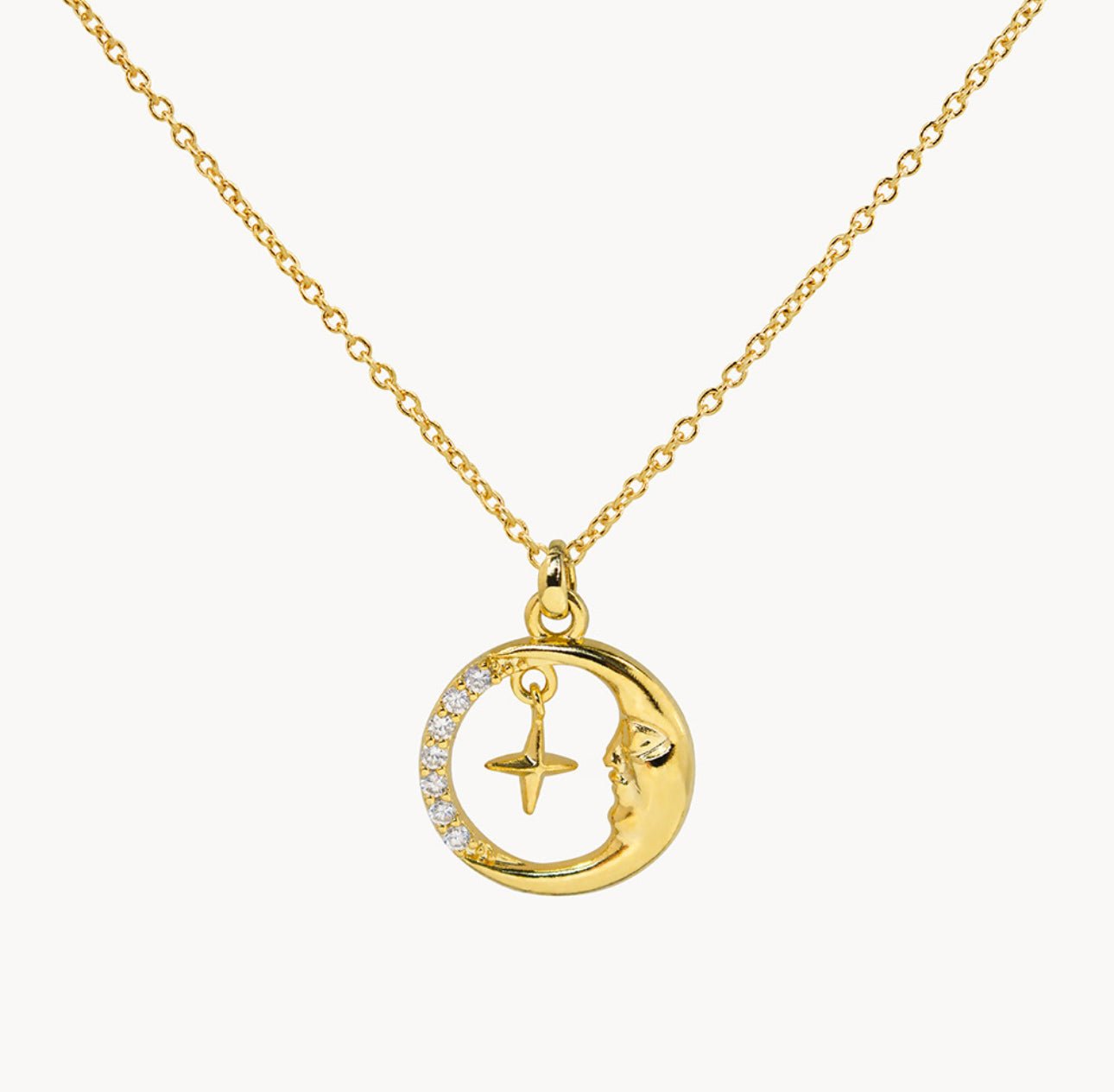Celestial Moon Necklace - UntamedEgo LLC.
