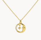 Celestial Moon Necklace - UntamedEgo LLC.