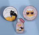 Certified Cat Lady Enamel Pin Set – 3 - Pack - UntamedEgo LLC.