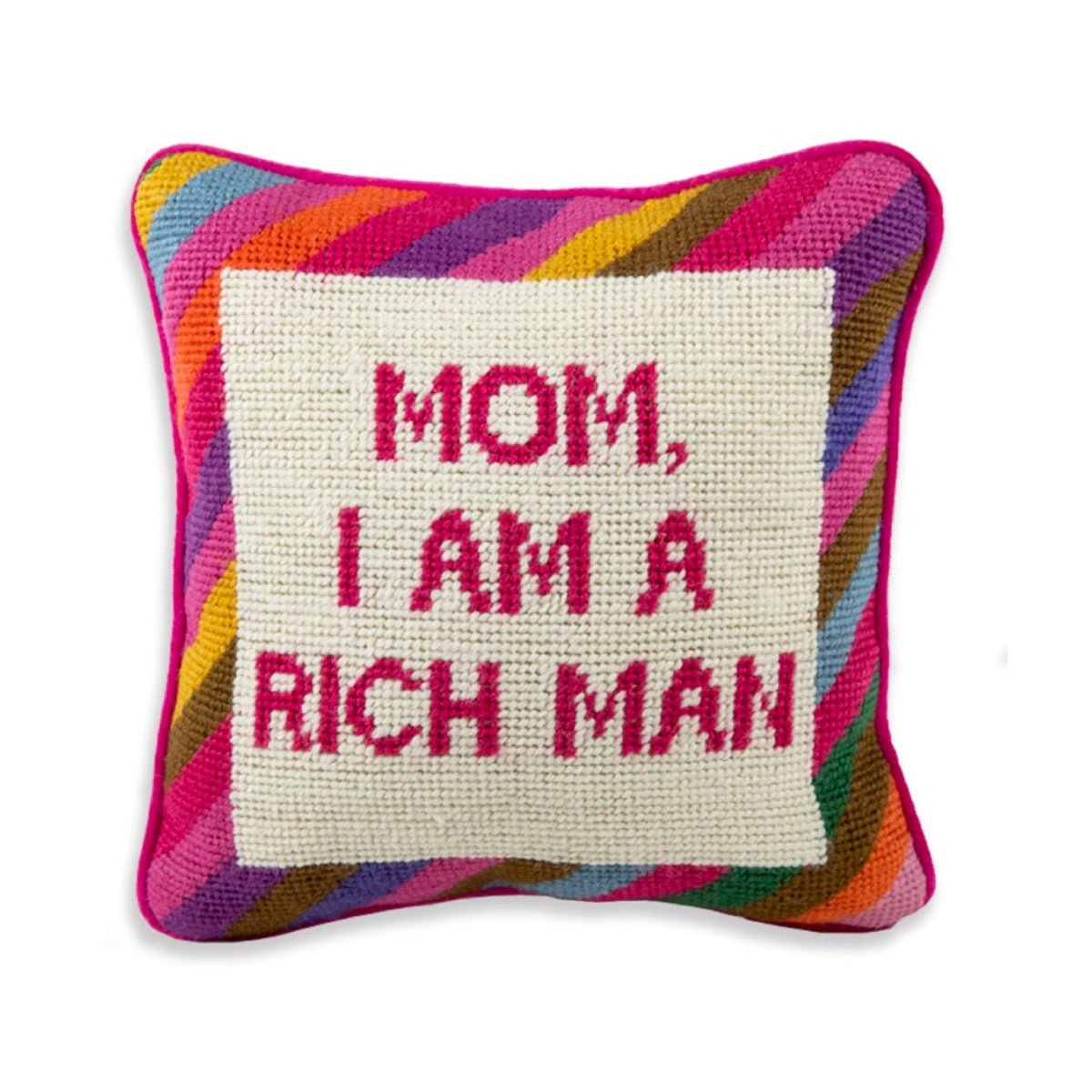 Cher Knows Best Needlepoint Pillow - UntamedEgo LLC.