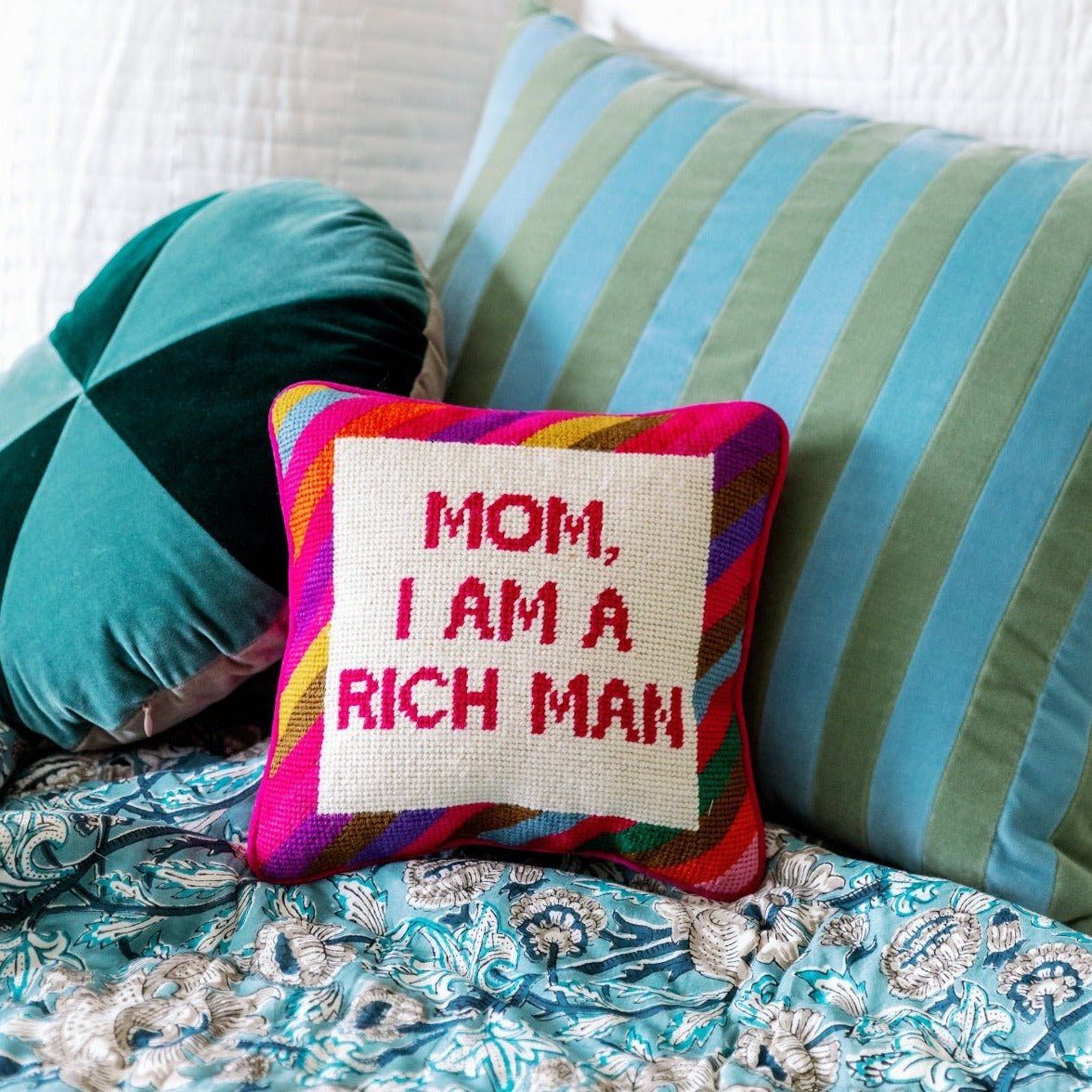 Cher Knows Best Needlepoint Pillow - UntamedEgo LLC.