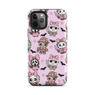 Chibi Killers Pastel Pink Halloween Tough Case for iPhone® - UntamedEgo LLC.