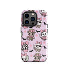 Chibi Killers Pastel Pink Halloween Tough Case for iPhone® - UntamedEgo LLC.