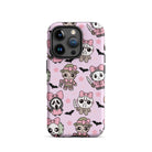 Chibi Killers Pastel Pink Halloween Tough Case for iPhone® - UntamedEgo LLC.