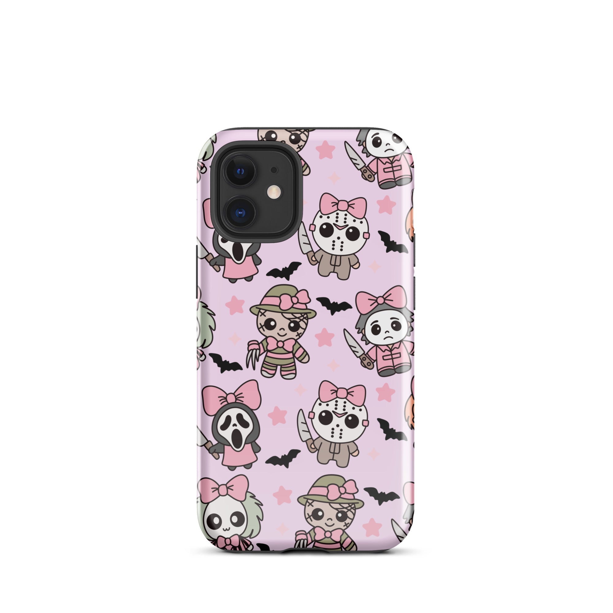 Chibi Killers Pastel Pink Halloween Tough Case for iPhone® - UntamedEgo LLC.