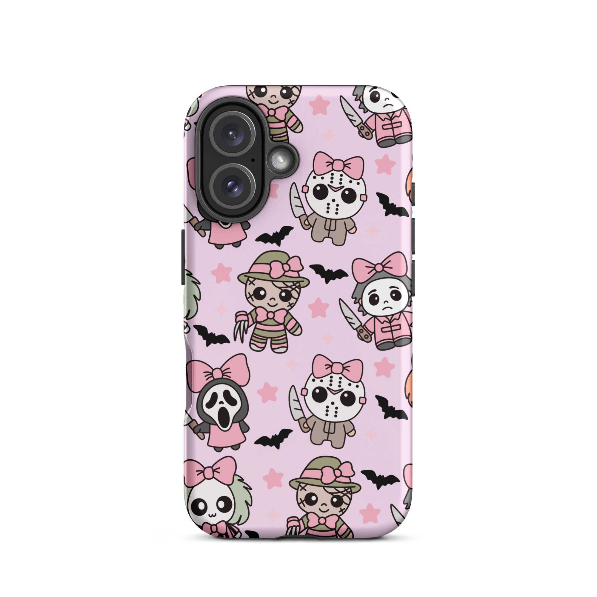 Chibi Killers Pastel Pink Halloween Tough Case for iPhone® - UntamedEgo LLC.