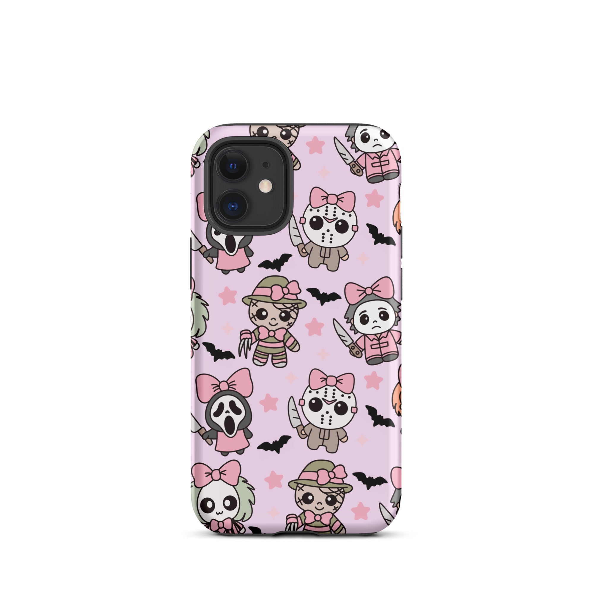 Chibi Killers Pastel Pink Halloween Tough Case for iPhone® - UntamedEgo LLC.