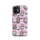 Chibi Killers Pastel Pink Halloween Tough Case for iPhone® - UntamedEgo LLC.