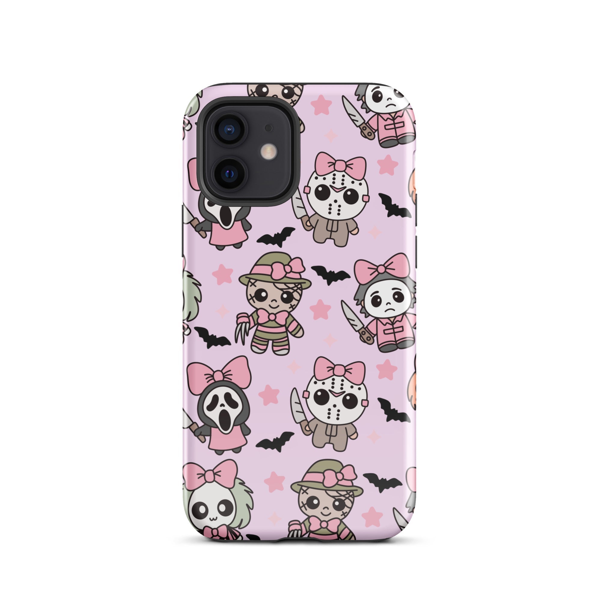 Chibi Killers Pastel Pink Halloween Tough Case for iPhone® - UntamedEgo LLC.