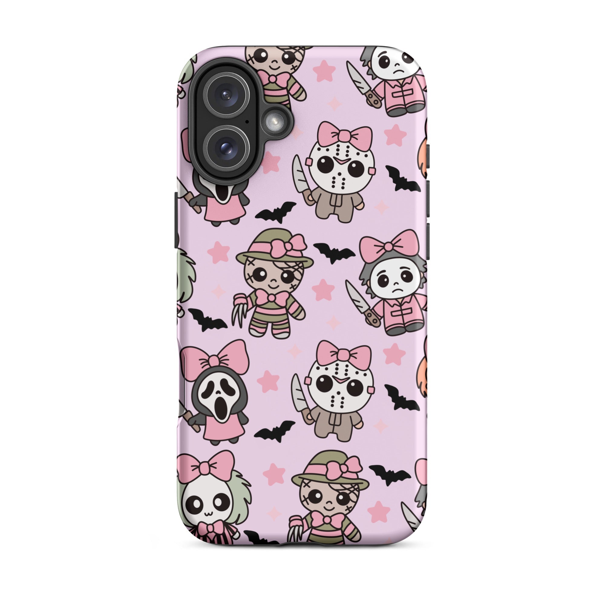 Chibi Killers Pastel Pink Halloween Tough Case for iPhone® - UntamedEgo LLC.