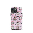 Chibi Killers Pastel Pink Halloween Tough Case for iPhone® - UntamedEgo LLC.