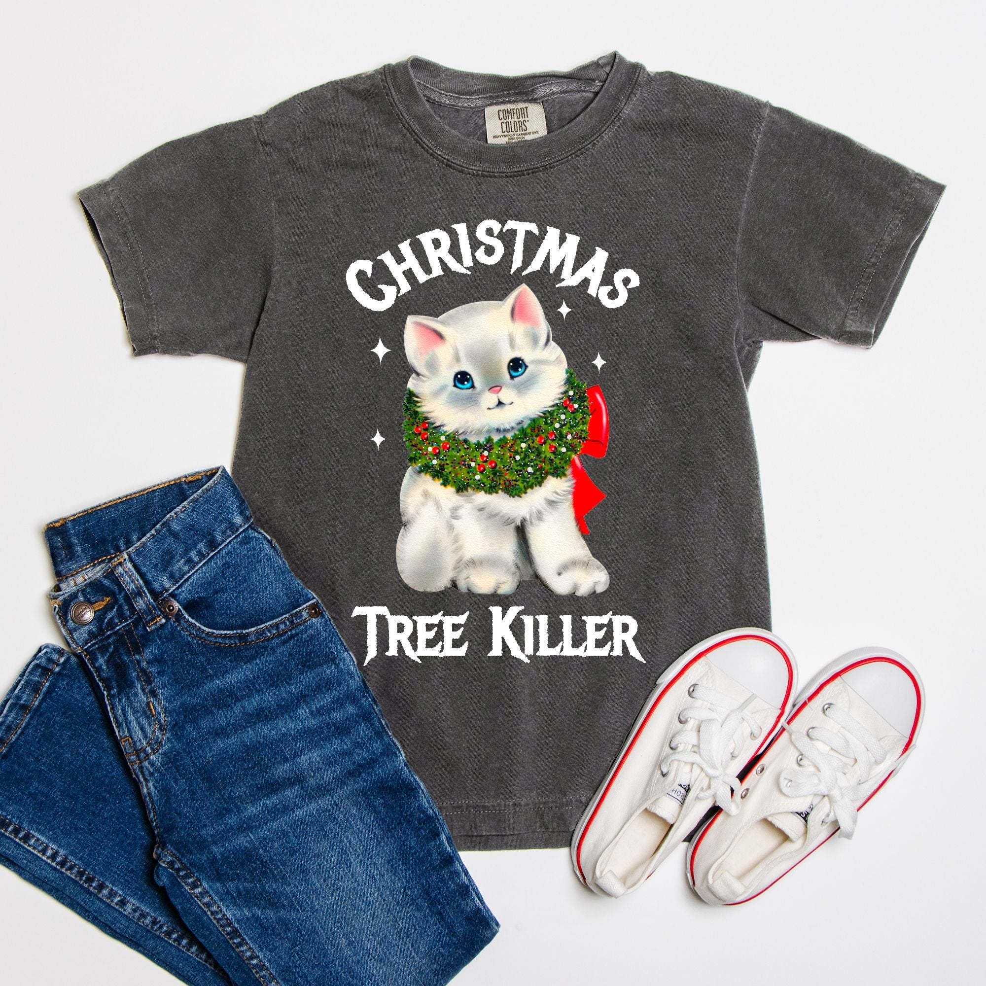 Christmas Tree Killer Youth Tee - UntamedEgo LLC.