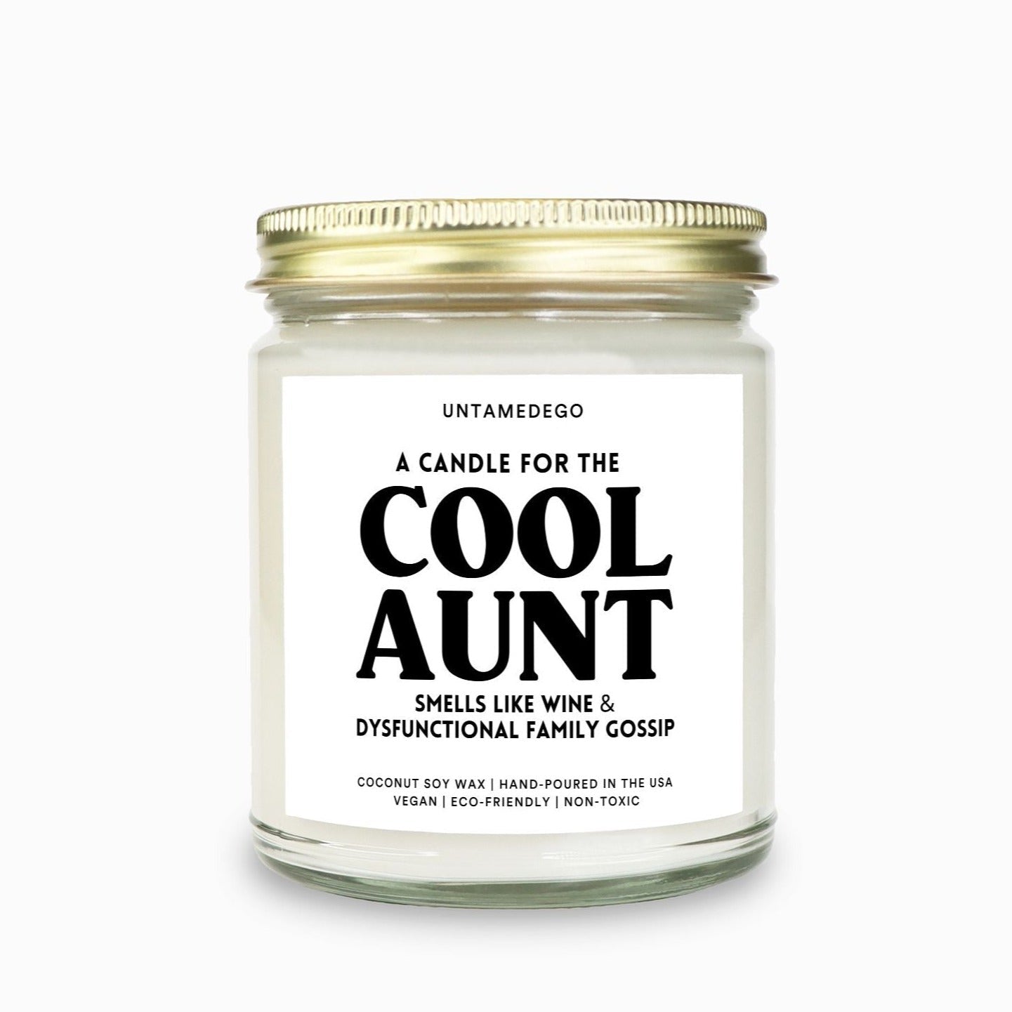 Cool Aunt Candle - UntamedEgo LLC.