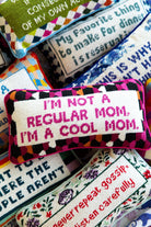 Cool Mom Needlepoint Pillow - UntamedEgo LLC.