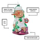 Cousin Gingerbreddie Ornament - UntamedEgo LLC.