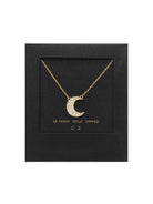 Crescent Moon Necklace - UntamedEgo LLC.