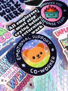 Crying In The Bathroom Stall Mystery Sticker Pack - UntamedEgo LLC.