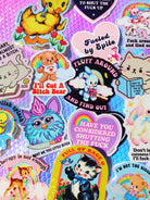 Cute And Full Of Rage Mystery Sticker Pack - UntamedEgo LLC.