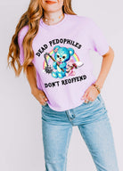 Dead Pedophiles Don't Reoffend Women's Cropped Boxy Tee - UntamedEgo LLC.