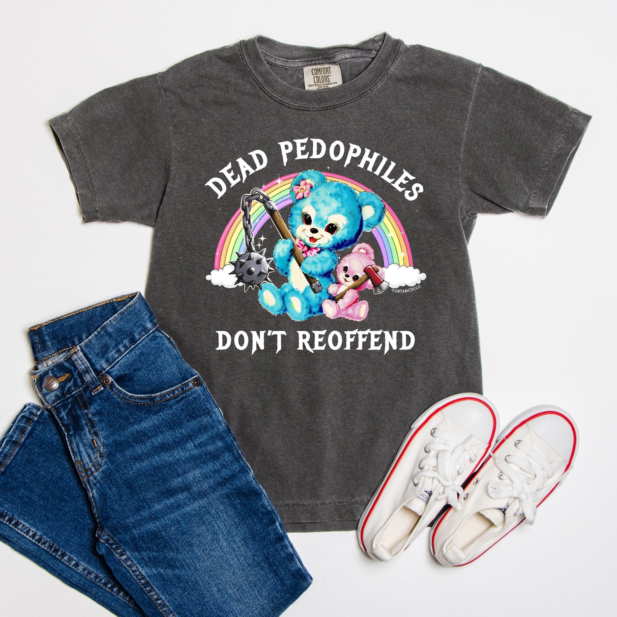Dead Pedophiles Don't Reoffend Youth Tee - UntamedEgo LLC.