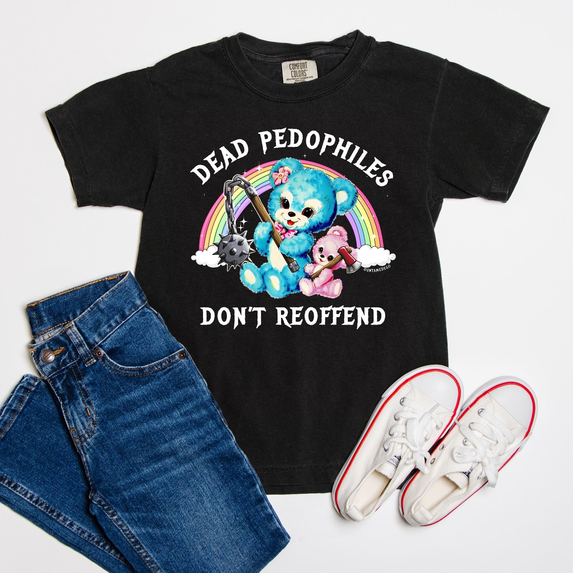Dead Pedophiles Don't Reoffend Youth Tee - UntamedEgo LLC.