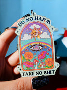 Do No Harm Take No Shit Keychain - UntamedEgo LLC.