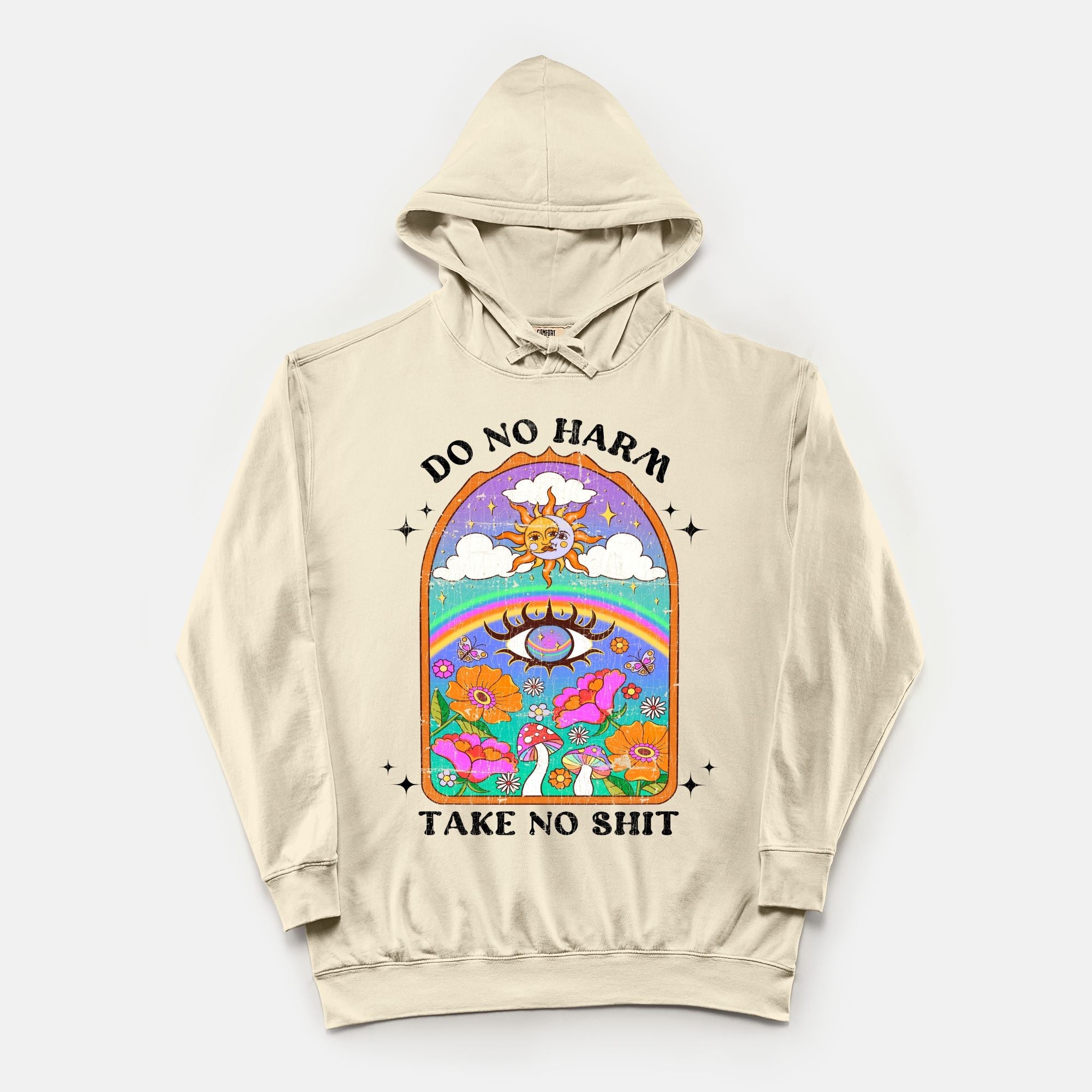 Do No Harm Take No Shit Vintage Hoodie - UntamedEgo LLC.