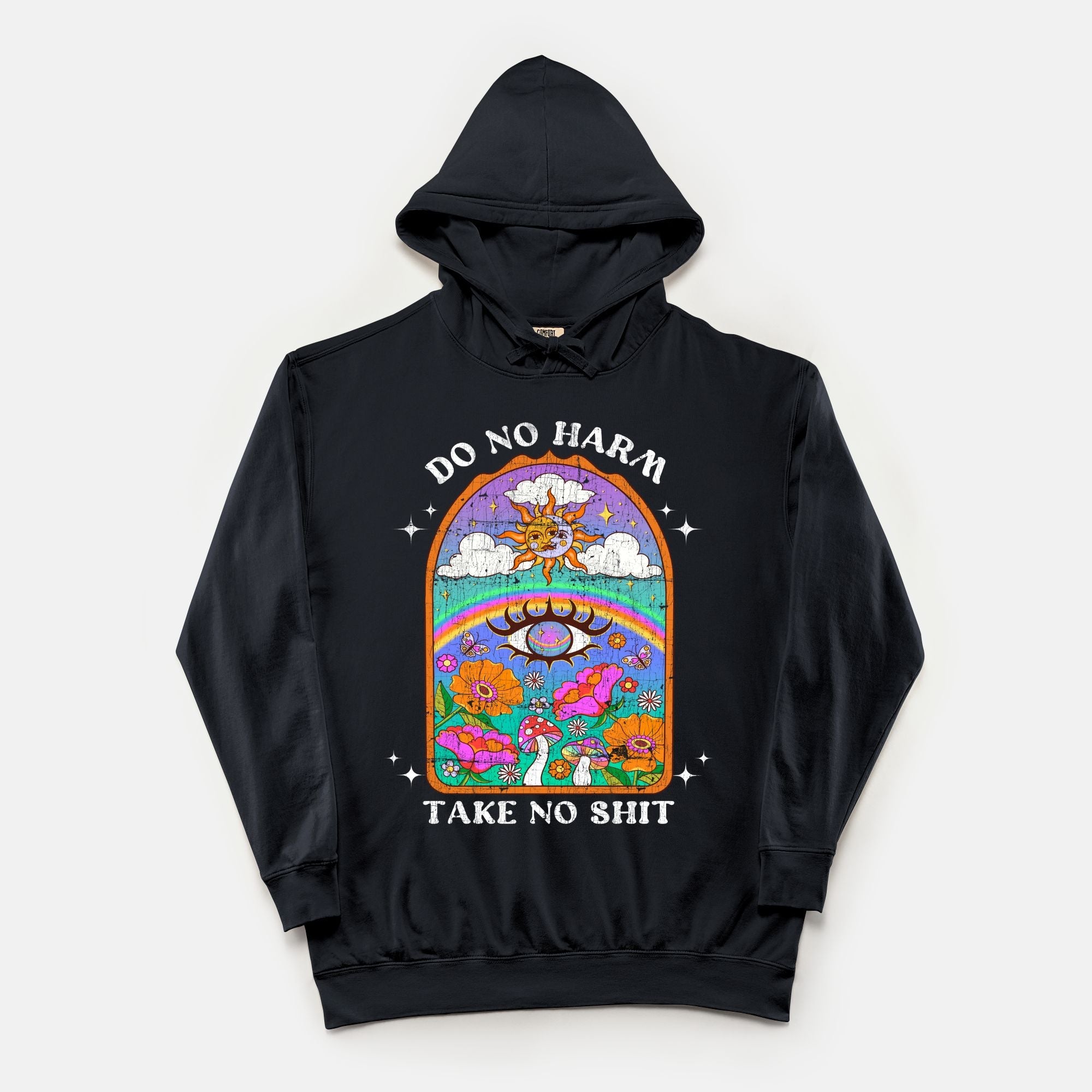 Do No Harm Take No Shit Vintage Hoodie - UntamedEgo LLC.