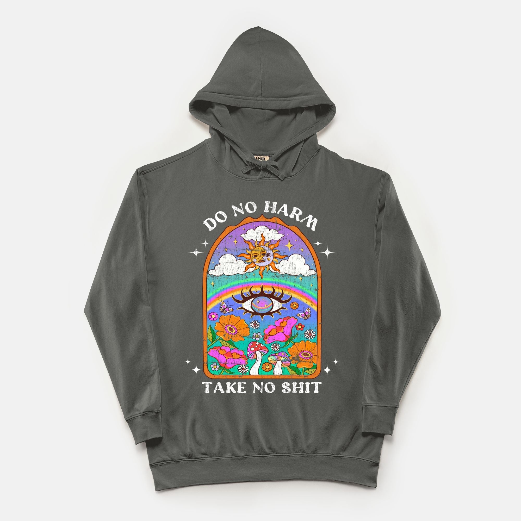 Do No Harm Take No Shit Vintage Hoodie - UntamedEgo LLC.