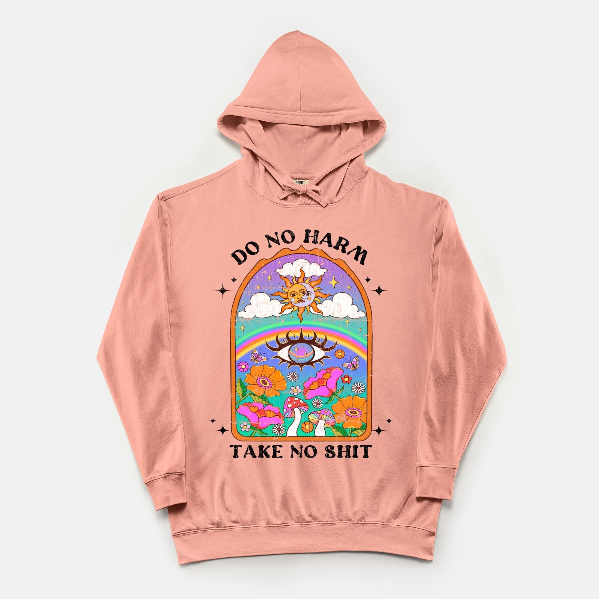 Do No Harm Take No Shit Vintage Hoodie - UntamedEgo LLC.