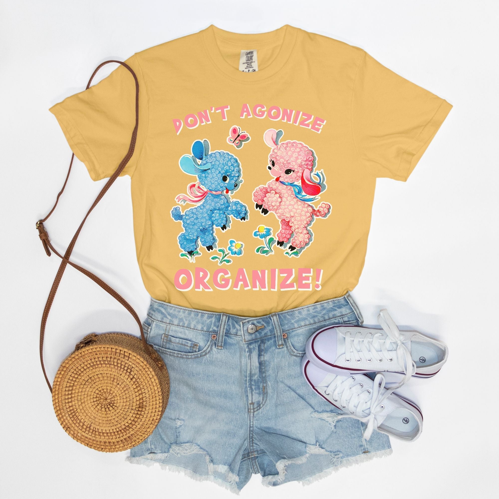 Don't Agonize Organize Graphic Tee - UntamedEgo LLC.